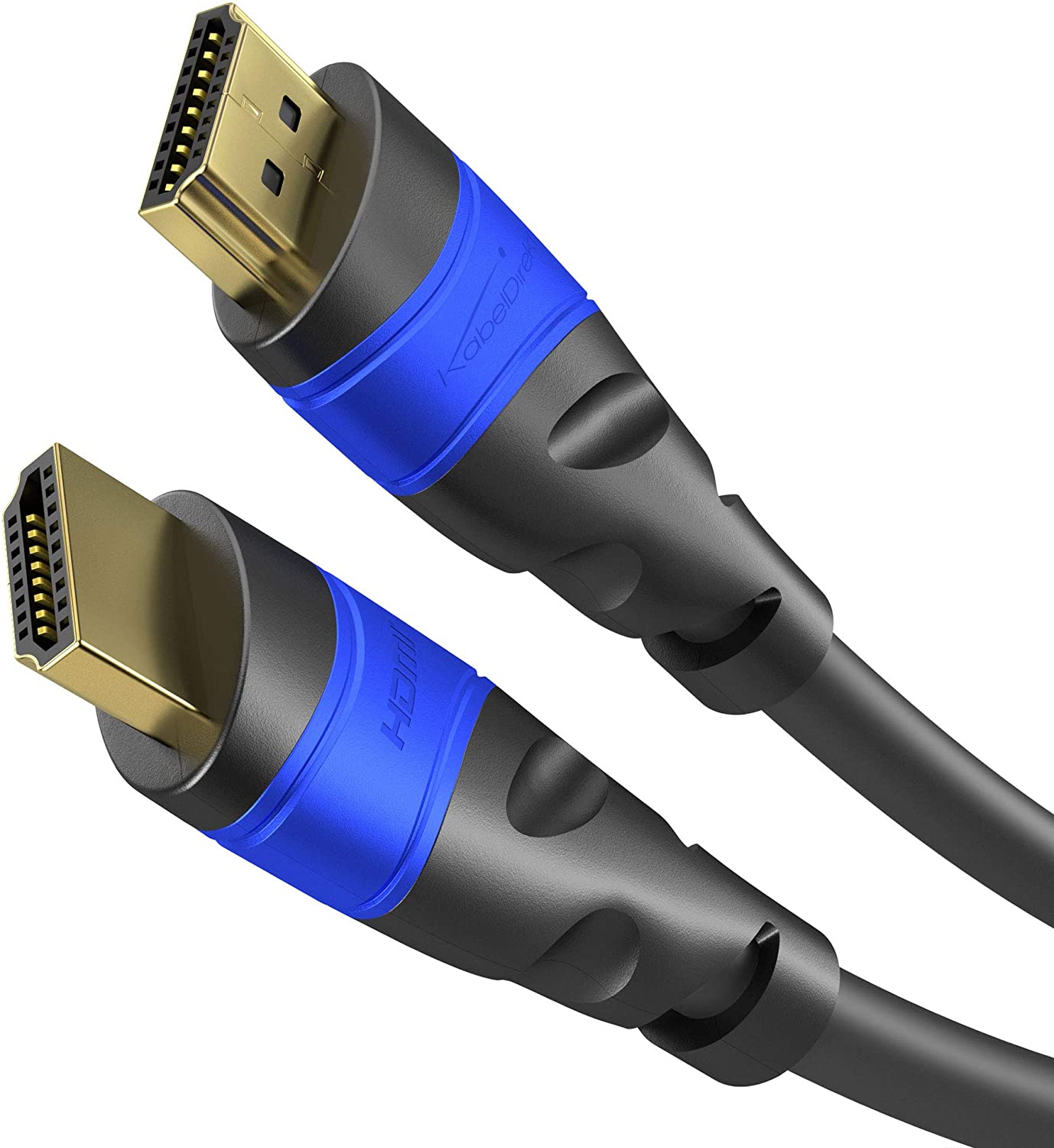 KabelDirekt, 8K / 4K HDMI Cable, 0.5m & More HDMI Cables (0.15m-22.5m), German-Engineered HDMI Lead