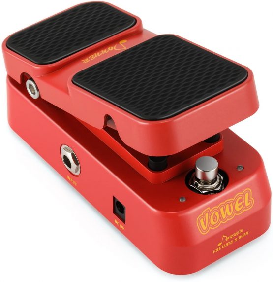 Donner Vowel Mini Active Wah Volume Effect Guitar Pedal 2 in 1