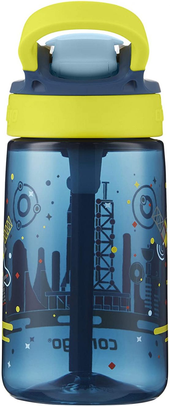Contigo Gizmo Flip Autospout Kids Water Bottle with Flip Straw - Image 4