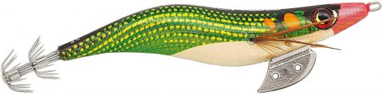 Berkley Unisex – Adult's EGI Master Artificial Bait, Bad Boy Green Gold, 12.5 cm
