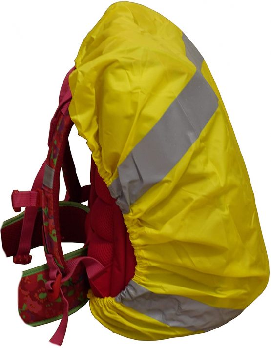 EANAGO Premium School Bag/Backpack Rain Cover Seamless 100% Waterproof with Safety Reflective Image - Image 4