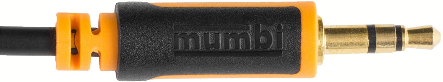 mumbi Audio Cable 3.5 mm Jack to 3.5 mm Jack 90 ° Angle 24 K Gold Plated Connectors 50 cm, 0,5 Meter - Image 4