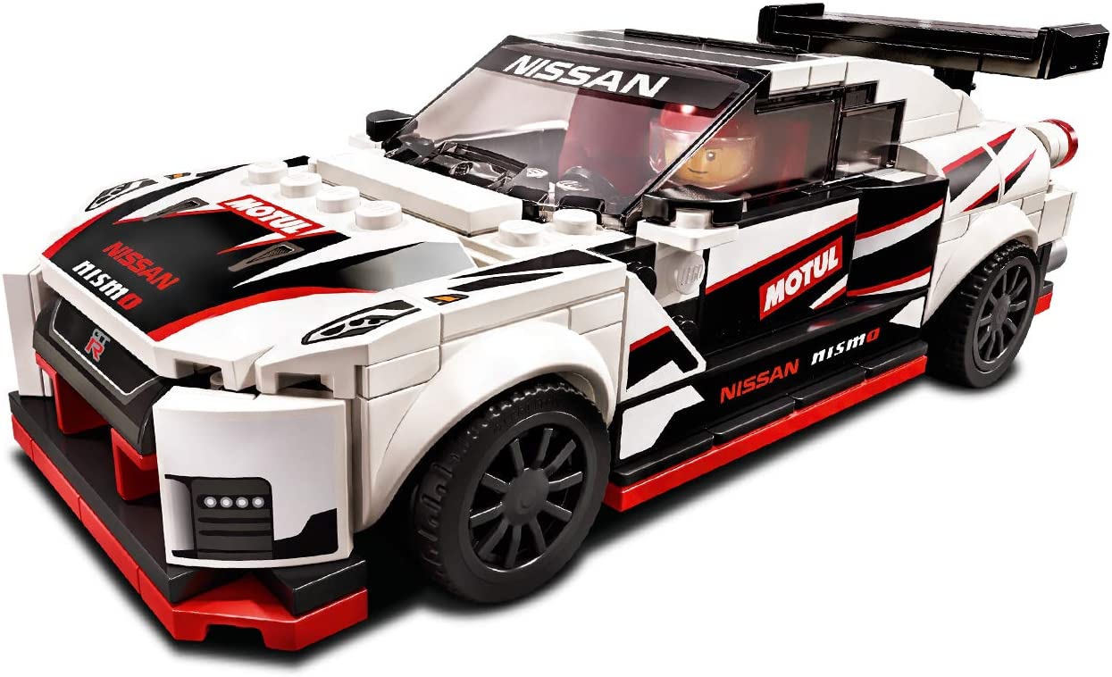 LEGO 76896 Speed Champions Nissan GT-R NISMO Model Car Toy, Racing Car Set for Kids 7+ Years Old with Racer Driver Minifigure - Image 2