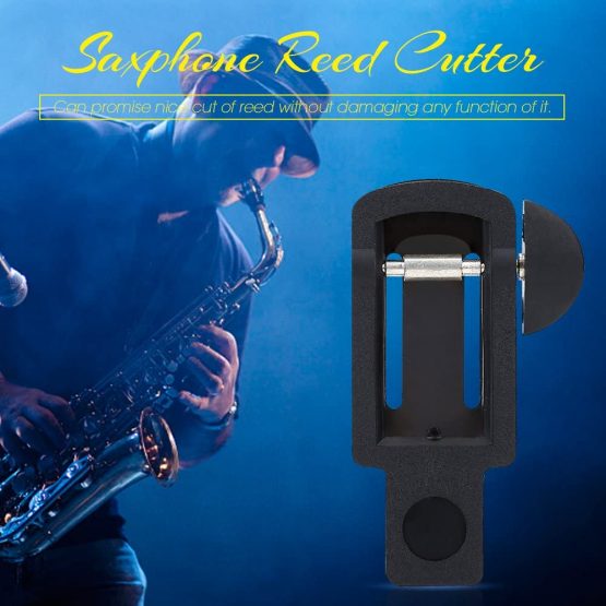 Reed Cutter for Soprano Alto Tenor Saxophone Sax Clarinet Reed Trimmer Cutter Repair Tool (Soprano Sax) - Image 2