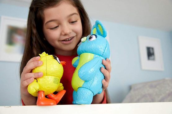 Disney Pixar Toy Story Ducky and Bunny 2-Pack in Movie-inspired Relative Scale Interactive, Talking, For Ages 4 Years Old and Up - Image 2
