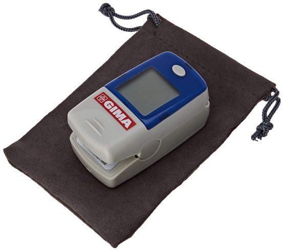OXY-5 Fingertip Pulse Oximeter, oxygen saturation, SpO2, P.I. and PR measure, for adults and children - Image 3