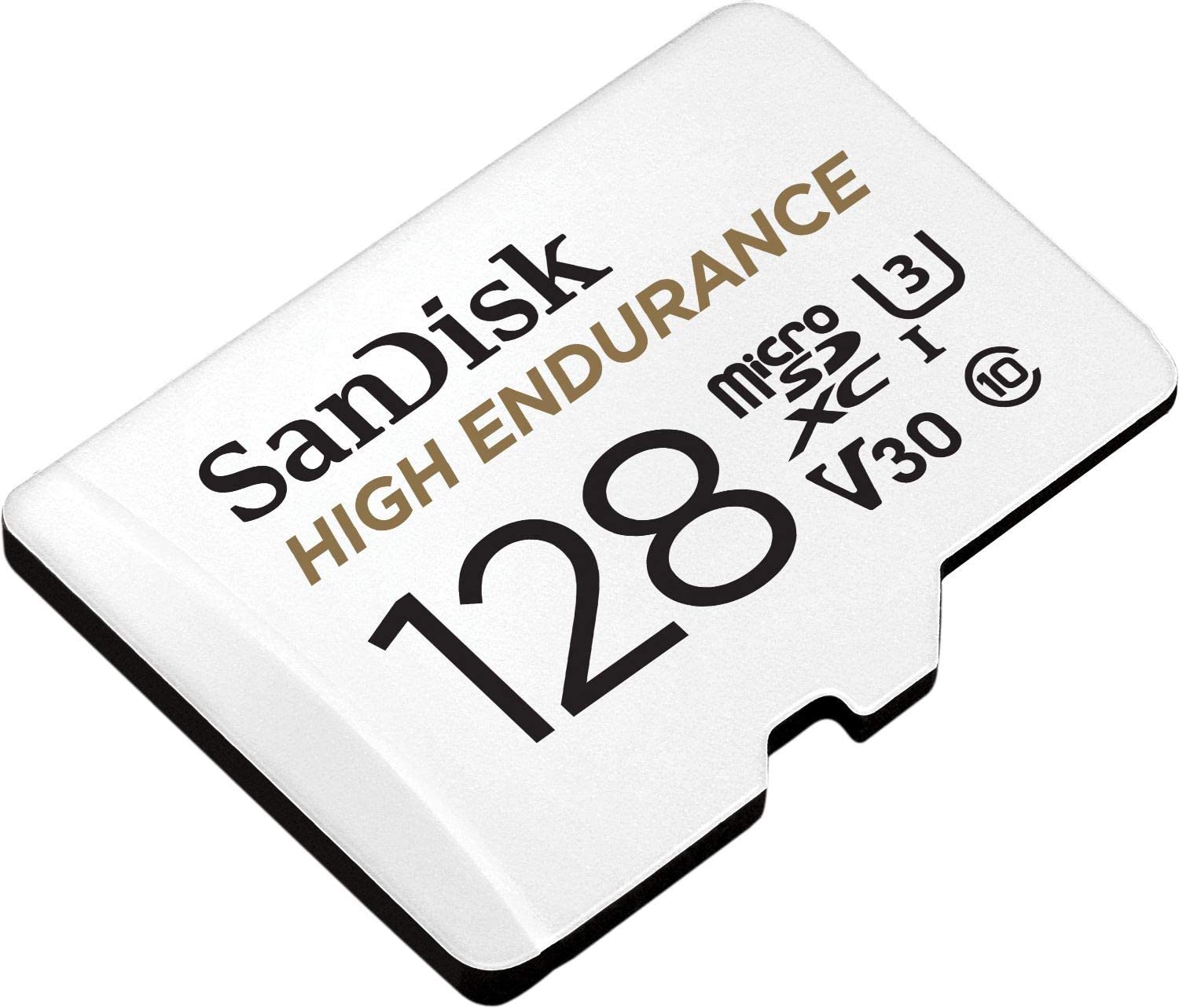 SanDisk 128GB High Endurance microSDXC card for IP cams & dash cams + SD adapter up to 10,000 Hours Full HD / 4K videos up to 100 MB/s UHS-I Class 10 U3 V30 - Image 2