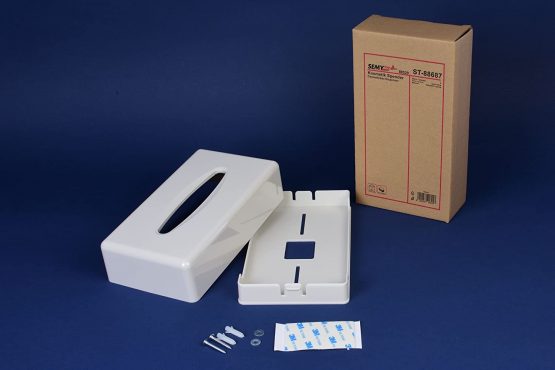 SemyTop SemyTop ST-88687 Facial Tissue Dispencer, off-white, 255 x 140 x 60 mm - Image 4