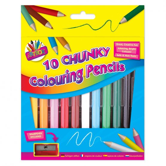 Artbox 1/2 Size Chunky Colouring Pencil (Pack of 10) 1084