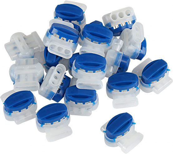 GWHOLE Pack of 20 Cable Connector Electrical Wire Connectors for Robotic Lawn Mowers, Irrigation Applications - Image 2