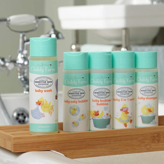 Childs Farm - Baby Body Wash, Gently Cleanses & Moisturises, Sensitive Skin, Unfragranced, Suitable for Newborns, 250ml - Image 4