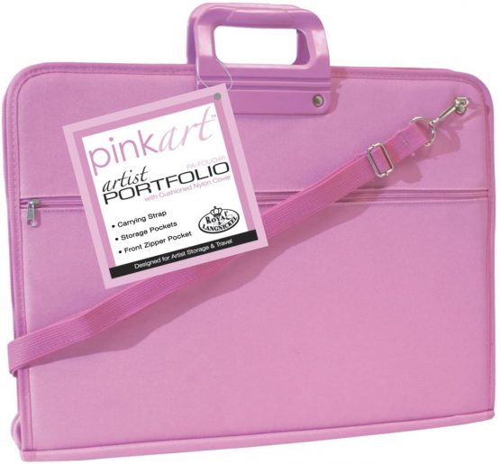 Royal & Langnickel A3 Pink Artist Portfolio Case