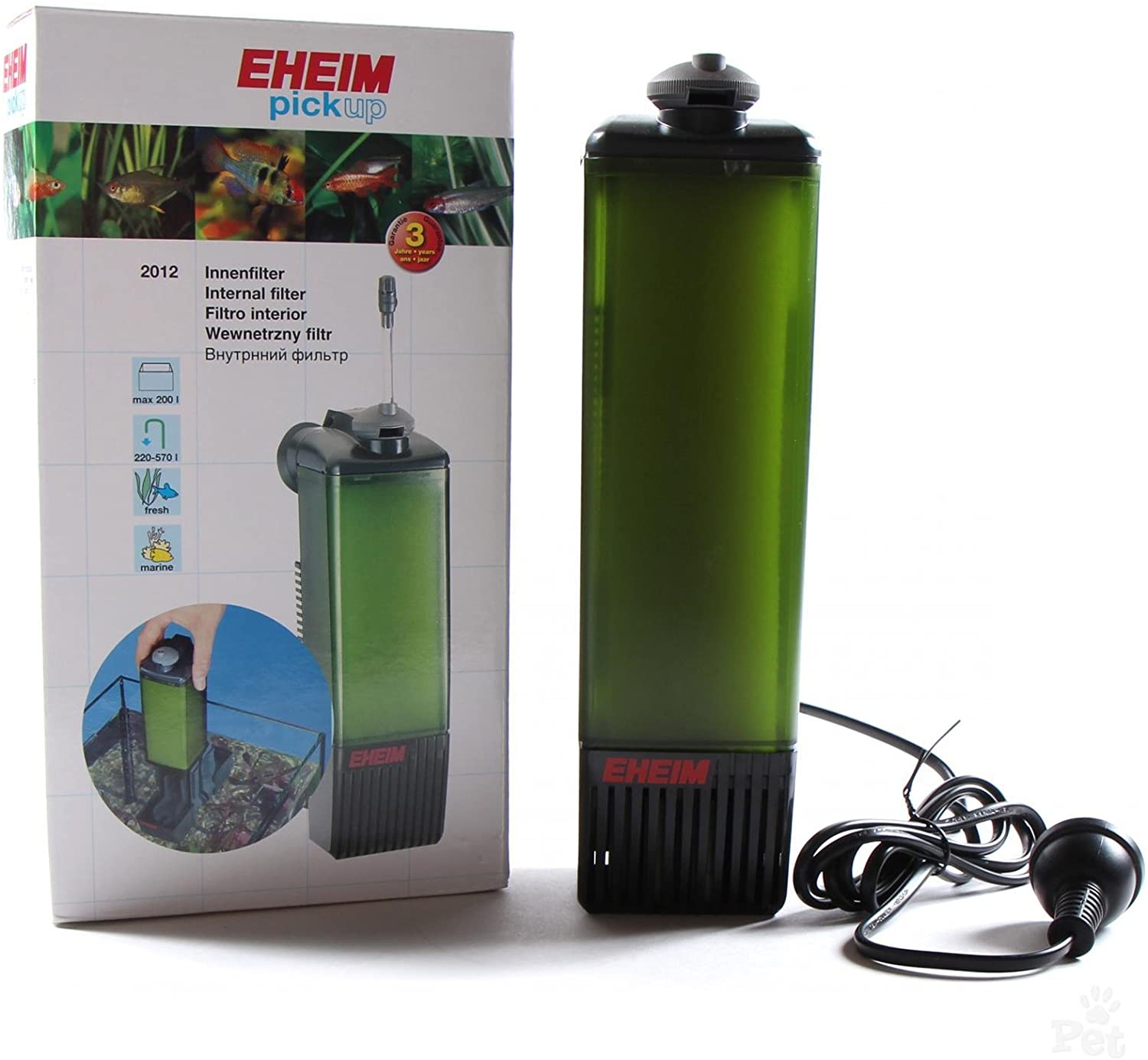 Eheim Pickup 200 Internal Filter, 27.5 x 9.6 x 7.5 cm