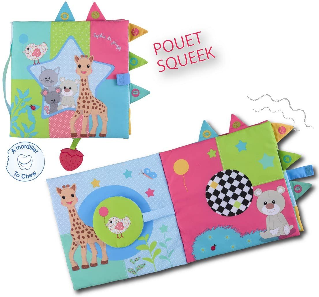 Sophie la Girafe Large Sensitive Book, Multi-Colour, multicoloured - Image 2