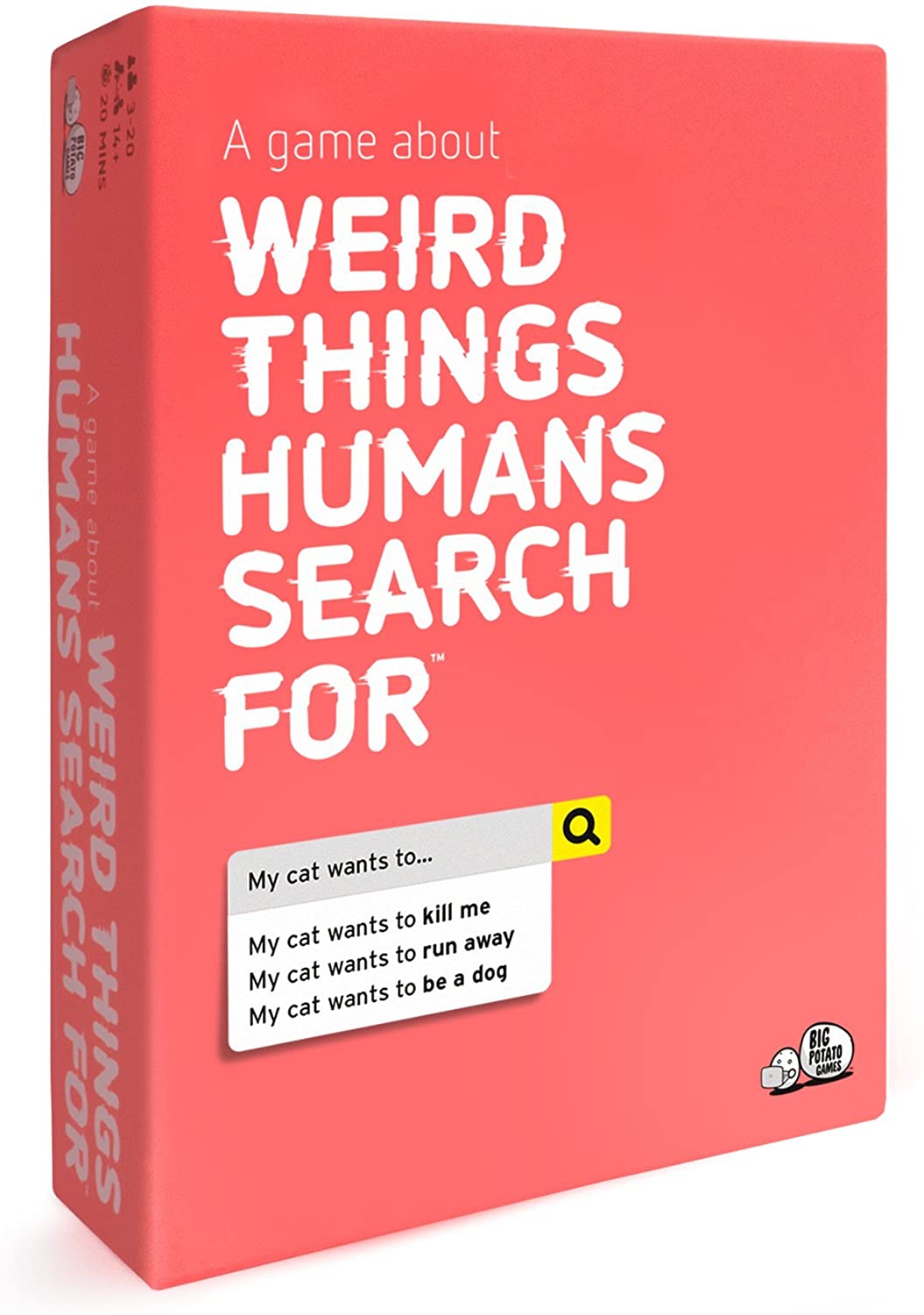 Weird Things Humans Search For: An Adult Board Game About The Strange Side Of Google, Multicolor