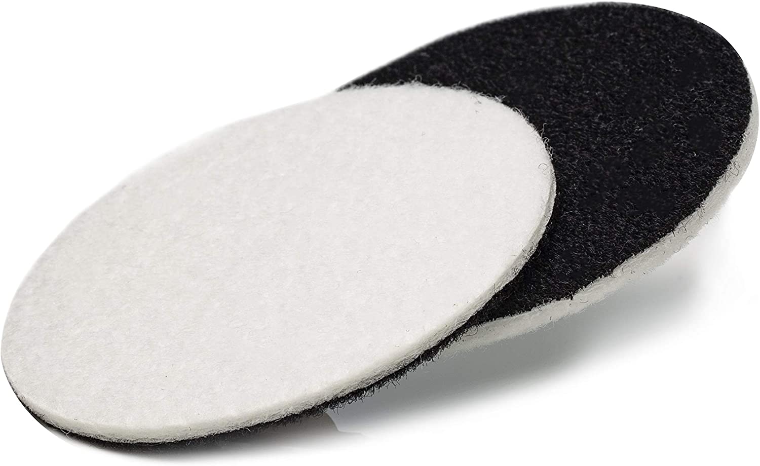 GLASS POLISH 50mm PRO Felt Polishing Pads for Cerium Oxide Glass Polishing Scratch Removal and Professional High Gloss Finish on Glass - Image 4