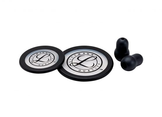3M Littmann Stethoscope Spare Parts Kit, Classic III and Cardiology IV , Black, 40016
