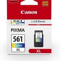 Canon Original High Yield Ink Cartridge Compatible with Pixma Series, 300 Pages, Cyan/Magenta/Yellow, Multipack One Size CLI-561