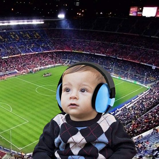 Baby Ear Defender Noise Cancelling Headphones for Kids Noise Reduction Earmuffs Adjustable Headband Hearing Protection for 0-3 Baby/Years Infant/Toddlers (Blue) - Image 3