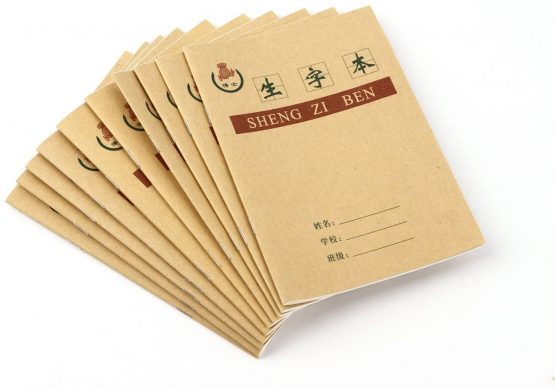 Chinese Character Practice Book - Sheng Zi Ben - Pack with 12 Practice Books