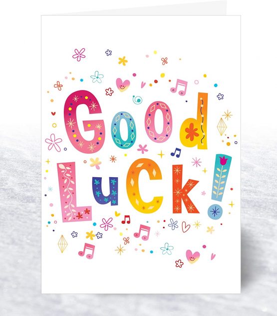 12 x Good Luck Cards by Olivia Samuel - Folding Style Multi Pack with Envelopes - Image 2