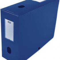 Elba 400094575 Box File with 100 mm Spine 24 x 32 cm Polypropylene Opaque Blue