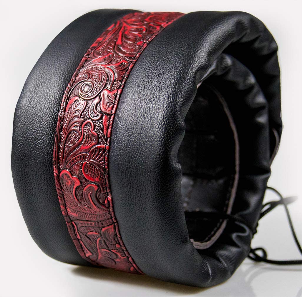 Guitar Strap Leather Ultra Soft Neoprene 3.5in Padded for Bass Acoustic