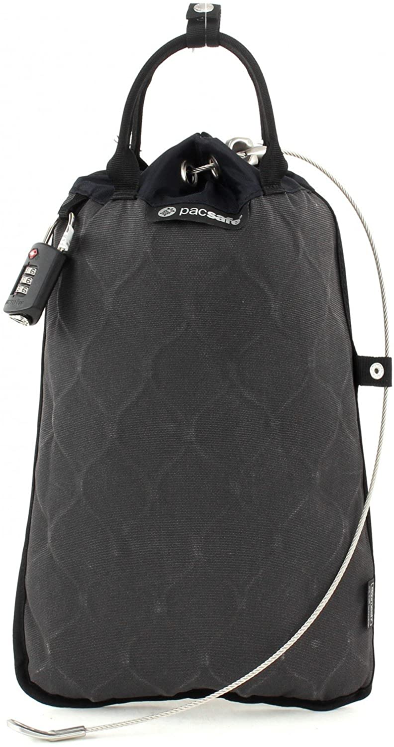 Pacsafe Travelsafe 5L Anti-Theft Portable Safe with TSA Lock, 5 Litres Bag, Charcoal