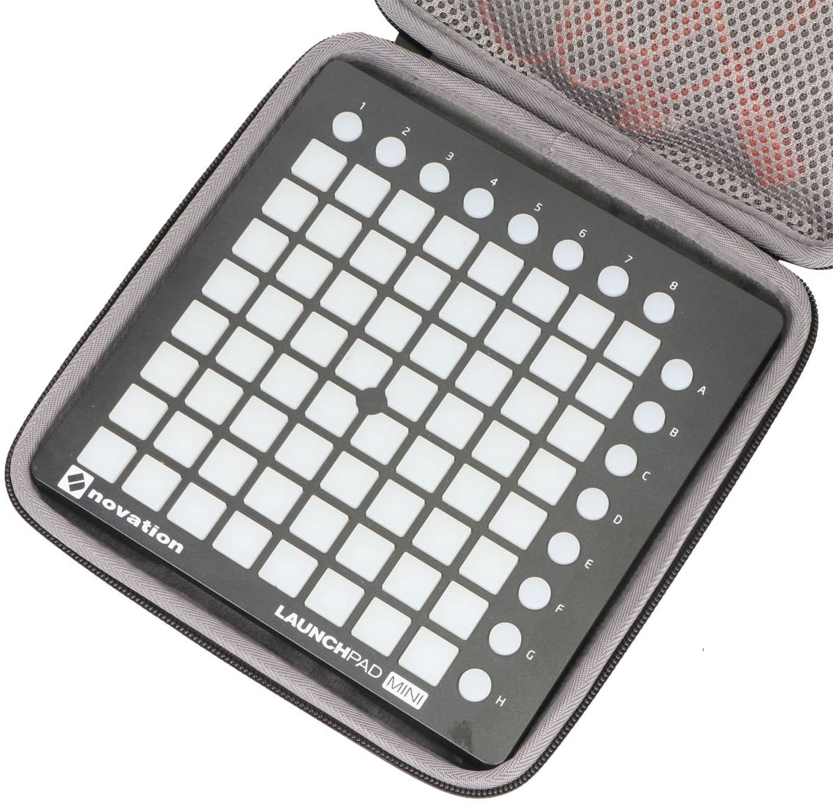 co2CREA Hard Travel Case for Novation Launchpad Mini MK3 /MKII 2 MIDI 64 Grid Controller Ableton Live DJ Controller,Case Only - Image 2