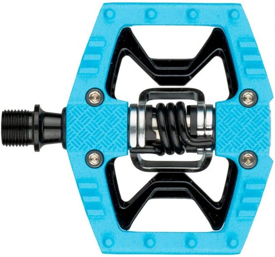 CRANKBROTHERS Unisex's Doubleshot-2 Pedals, Blue, One Size