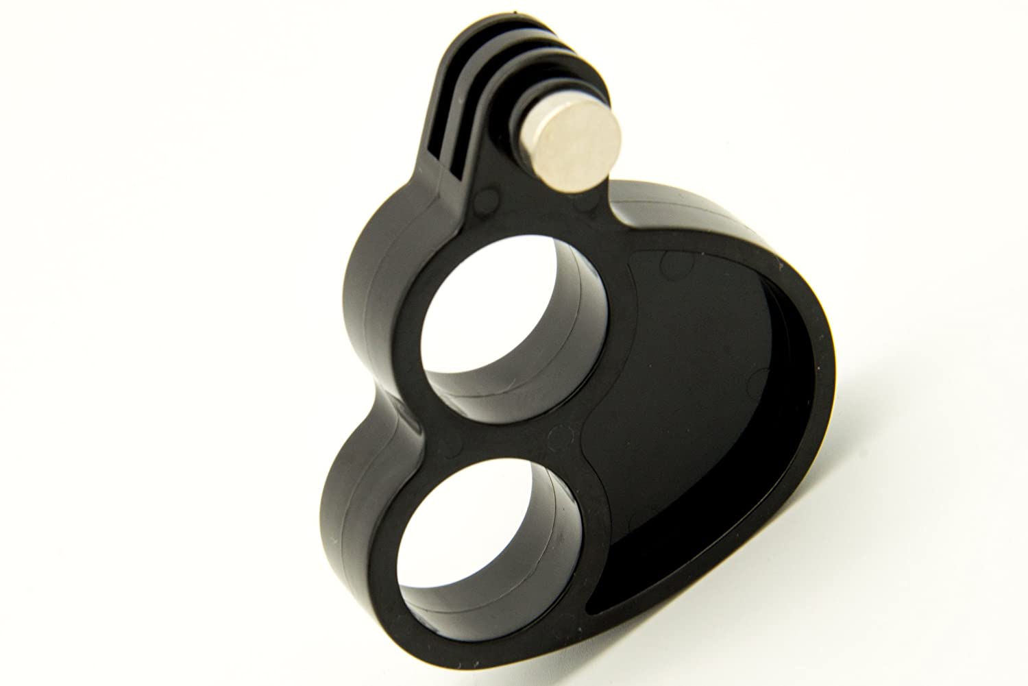 PROtastic Small 'Knuckles' Handheld Grip Mount for GoPro SJCAM, Xiaomi Action Cameras, Black