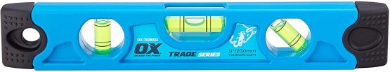 OX Tools OX-T026323 Trade Torpedo Level 230mm, Blue, 250mm - Image 2