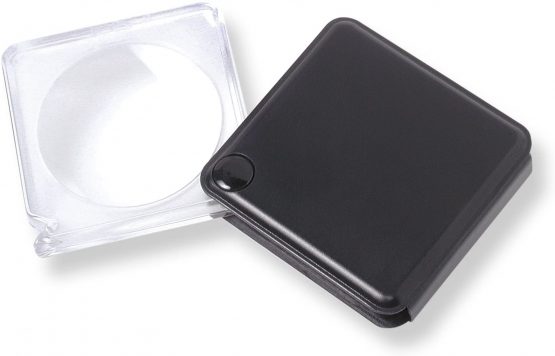 Carson GN-33 MagniFlip Folding 3x Pocket Magnifier with Built-In Case