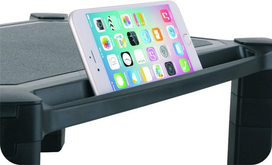 Newstar NSMONITOR20 Laptop or Monitor Stand/Riser, Height Adjustable - Black - Image 4