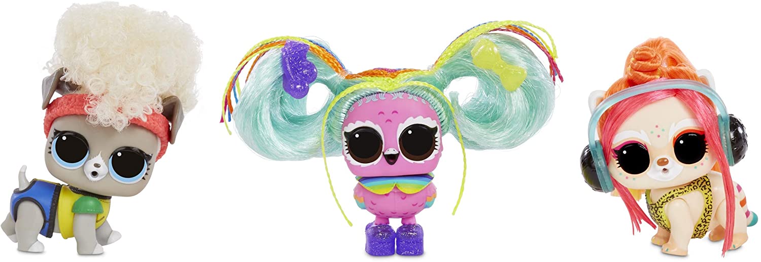 LOL Surprise Collectable Lights Pets - With 9 Surprises, Accessories and REAL Hair - Includes Black Light Surprises - Image 3