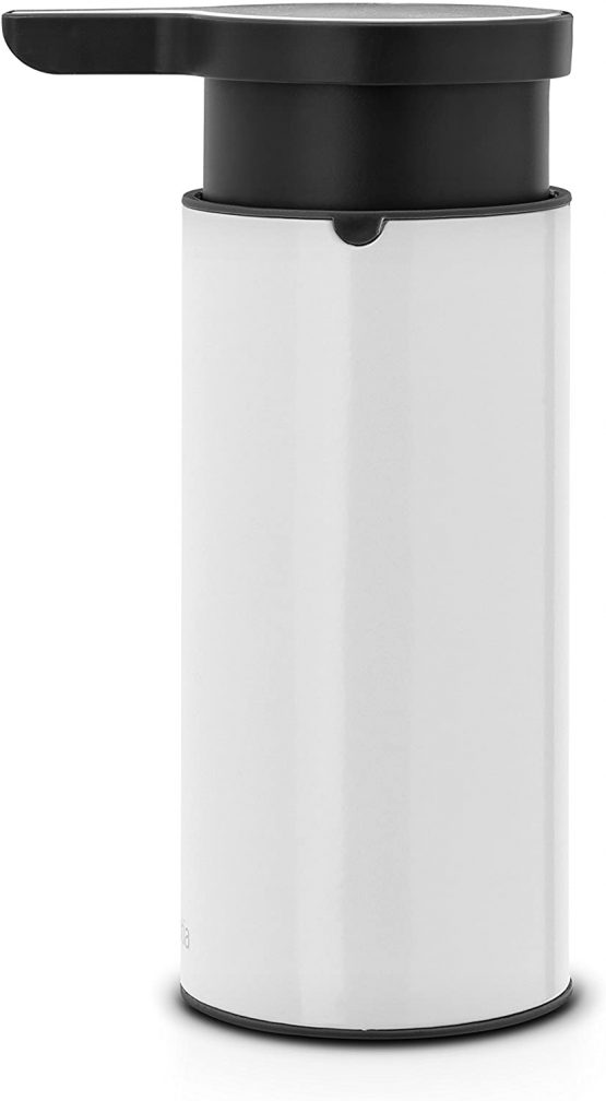 Brabantia Soap Dispenser 200ml (White) Handwash, Lotion, Shampoo Pump for Bathroom/Kitchen - Easy Refill, Easy Clean - Image 3