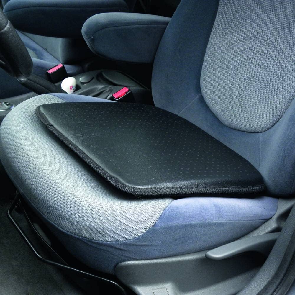 Carpoint 'Luxus' (Luxury) 0323291 Car Seat Pad in Black Leather Look, 40x40cm - Image 2