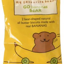 Artisan Biscuits My Favourite Bear Banana Bear Shaped Biscuits Twin Pack, 25 g, 25 g (Pack of 1)