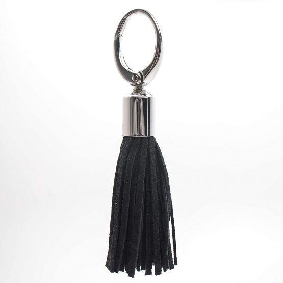 Realeather Crafts Leather Suede Trim Piece 8.5-inch x 11-inch, Black - Image 2