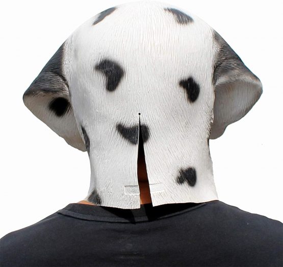 CreepyParty Dalmatian Mask Dog Head Latex Realistic Animal Full Head Masks Fancy Dress for Halloween Costume Party Carnival Cosplays - Image 3