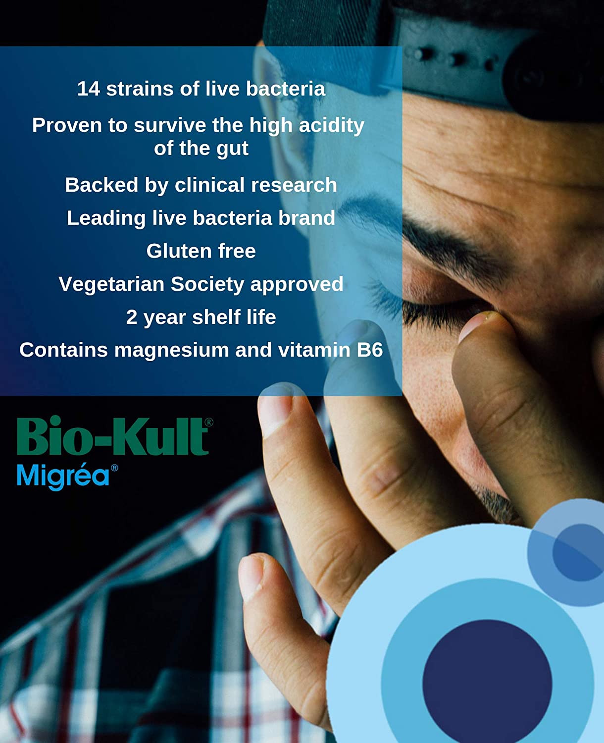 Bio-Kult Migréa, Red, 60 Count (Pack of 1) - Image 4