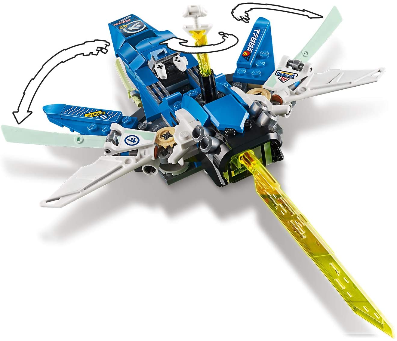 LEGO 71709 Ninjago Jay and Lloyd's Velocity Racers, Multicolor - Image 4