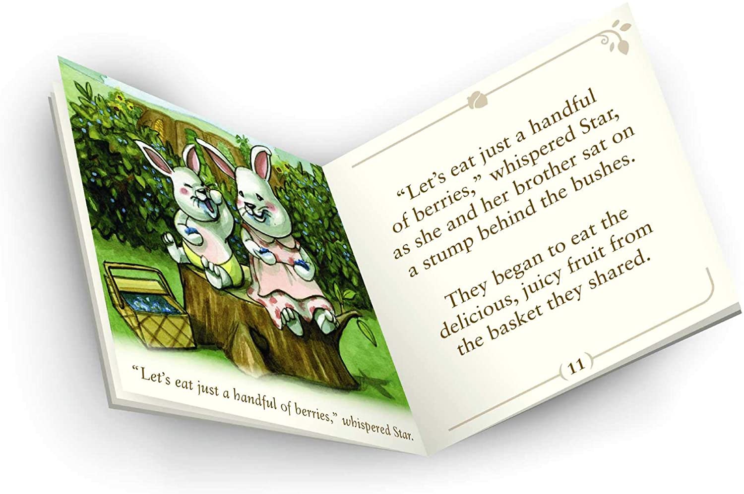 Li'l Woodzeez, Hoppingoods Rabbit Family, Set of 4 Collectible Posable Bunny Figures with Storybook - Image 3