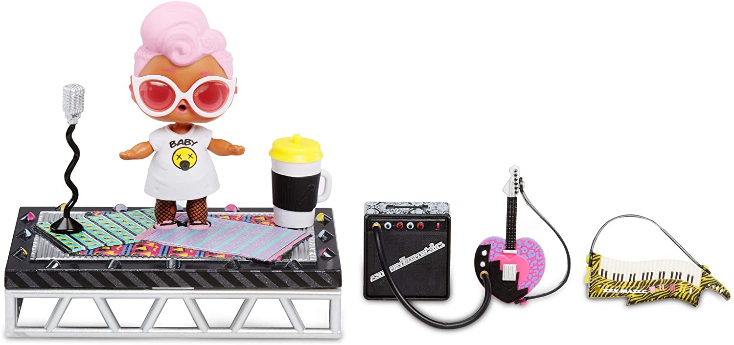 L.O.L. Surprise! 564935E7C Furniture, Doll Furniture and Collectible Figure with Accessories Music Festival with Grunge Grrrl