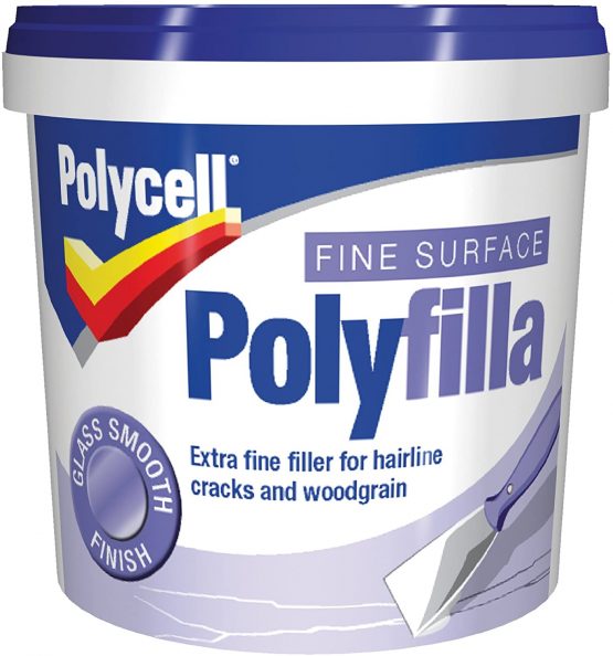Polycell PLCFSF500GS Fine Surface Filler Tub, 500 g, White