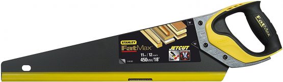 Stanley Fatmax 2-20-533" Gen2 Appliflon Cut Saw, Black/Yellow, 450 mm