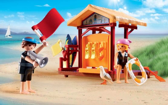 Playmobil 70090 Family Fun Campsite Water Sports Hut - Image 4