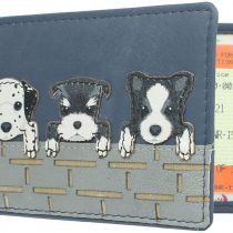 Mala Leather Best Friends Collection Travel Pass / Oyster Card Holder 631TC_65 Navy