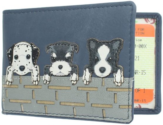 Mala Leather Best Friends Collection Travel Pass / Oyster Card Holder 631TC_65 Navy