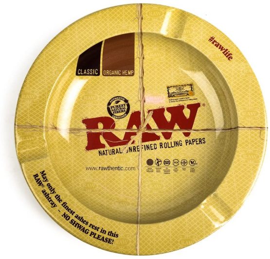Raw Metal Ashtray - Image 3